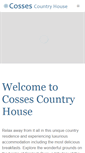 Mobile Screenshot of cossescountryhouse.com